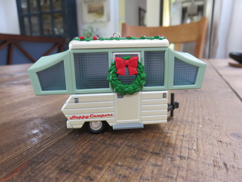 Camping Hallmark Ornament