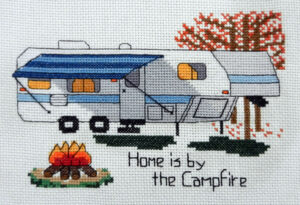 5th Wheel Cross Stitch Pattern