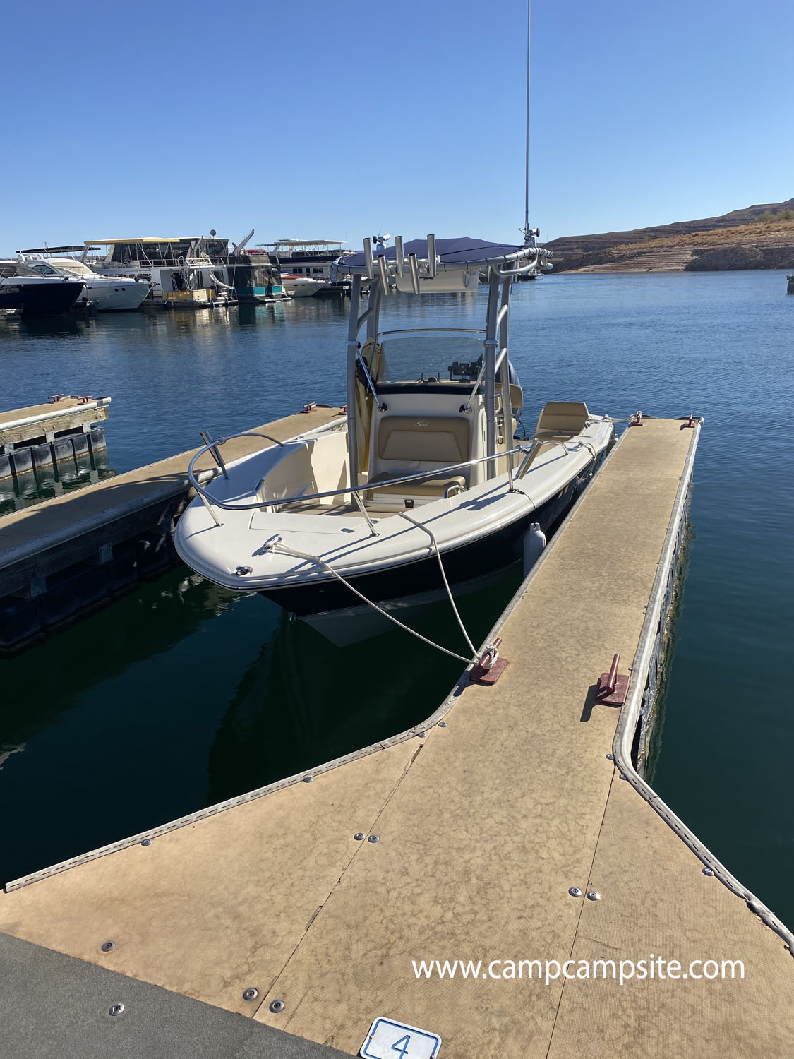 Lake Powell Marina Boat Slip