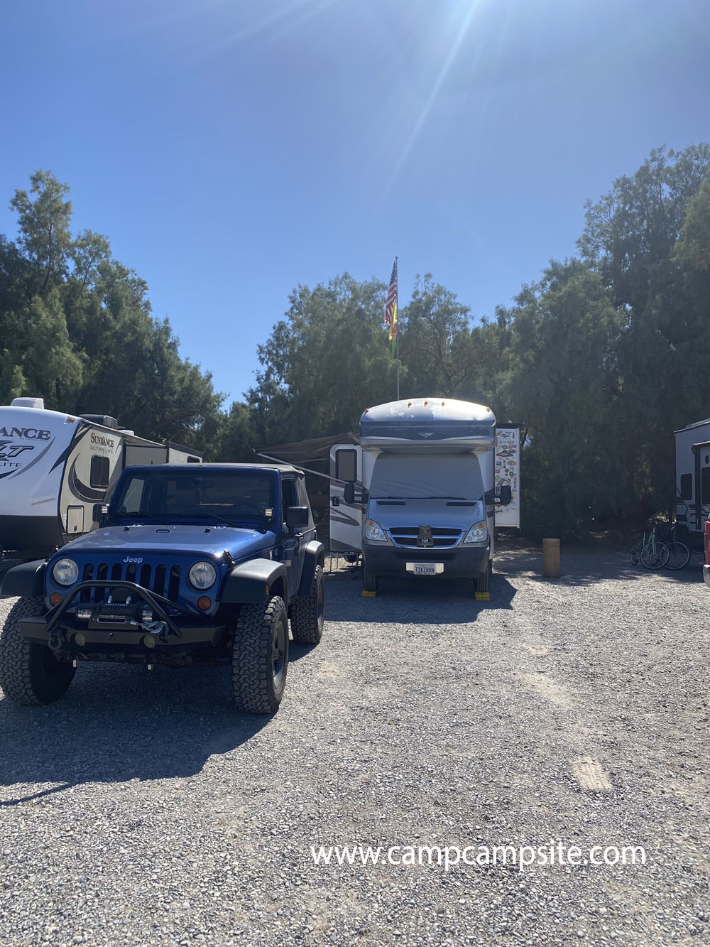 Fiddler's Campground Death Valley