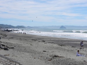 Cayucos Beach Morro Rock