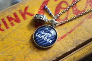 happy camper necklace