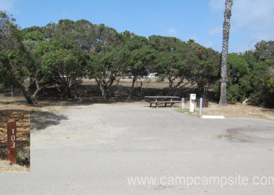 San Elijo Campsite #103