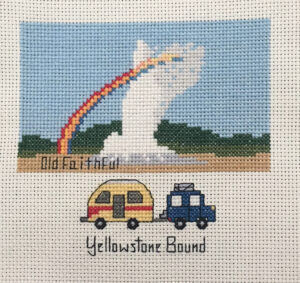 yellowstone bound cross stitch pattern