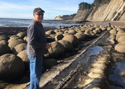 bowling ball beach