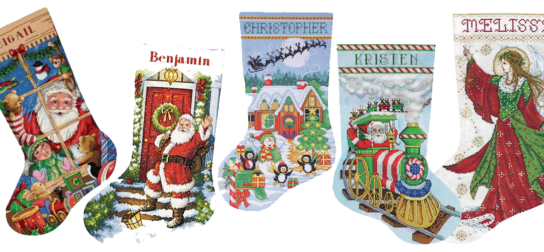 Cross Stitch Christmas Stockings