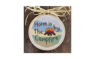 Home is by the Campfire – New Cross Stitch Design Available