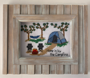 Tent Cross Stitch Pattern